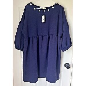 Simply Southern Navy Mini Dress